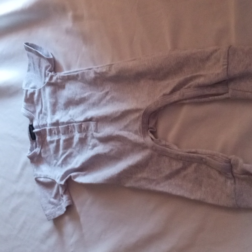 Little Bipsy Gray Kids One Piece Bodysuit